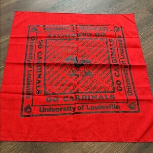 University of Louisville Red Bandana